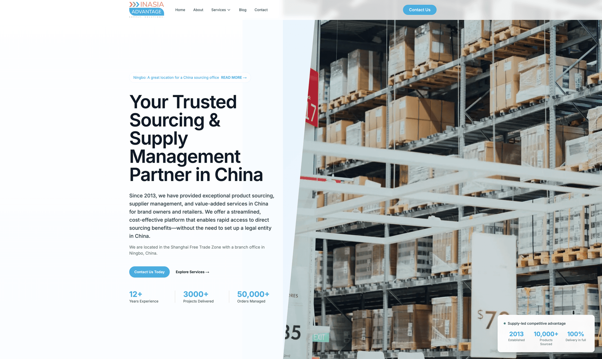 In Asia Advantage - Design & Build